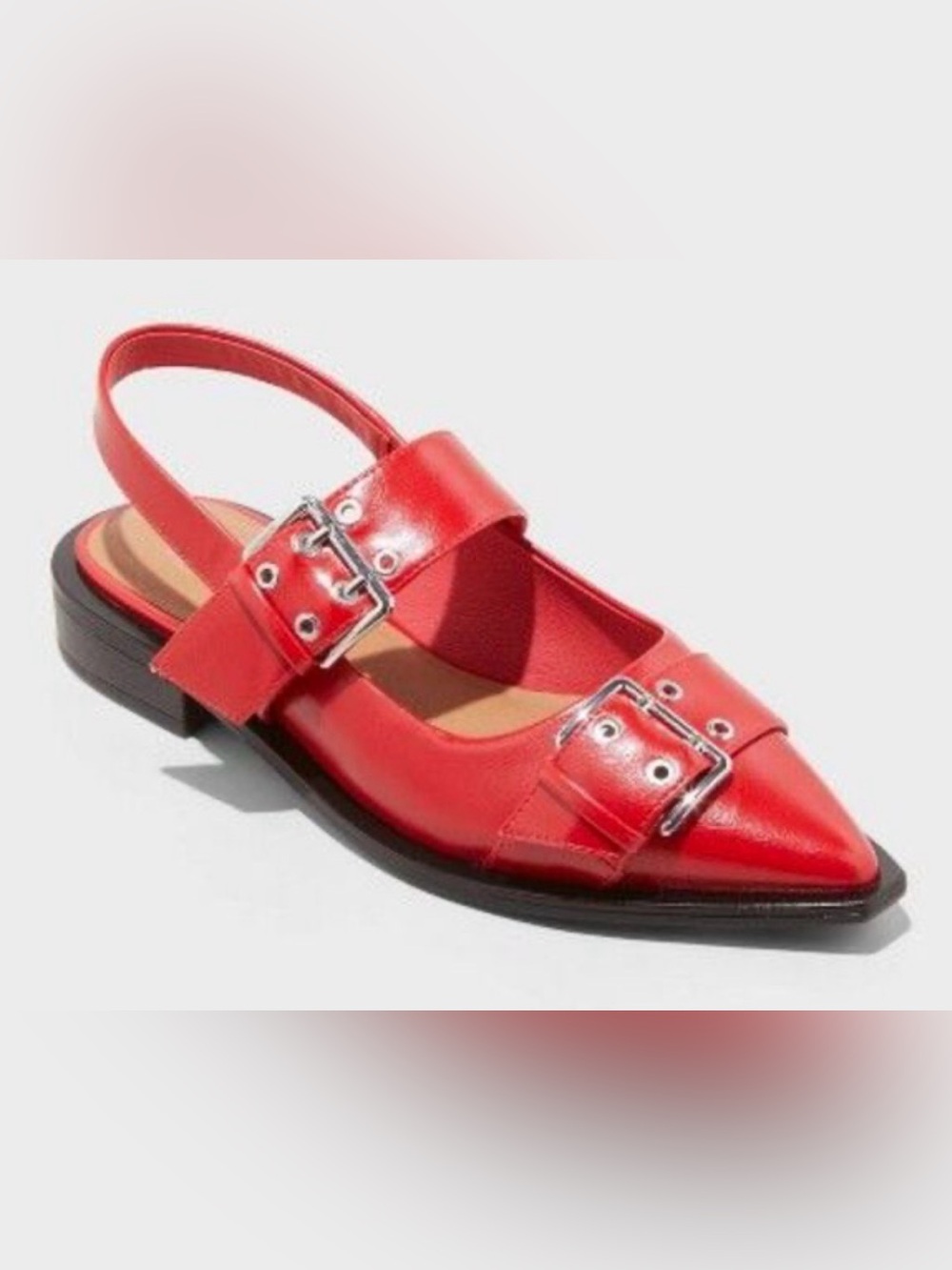 Wild fable red Payton dress shoes grommet 10 new